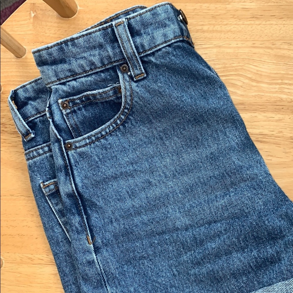 Cuffed High Waisted Shorts
